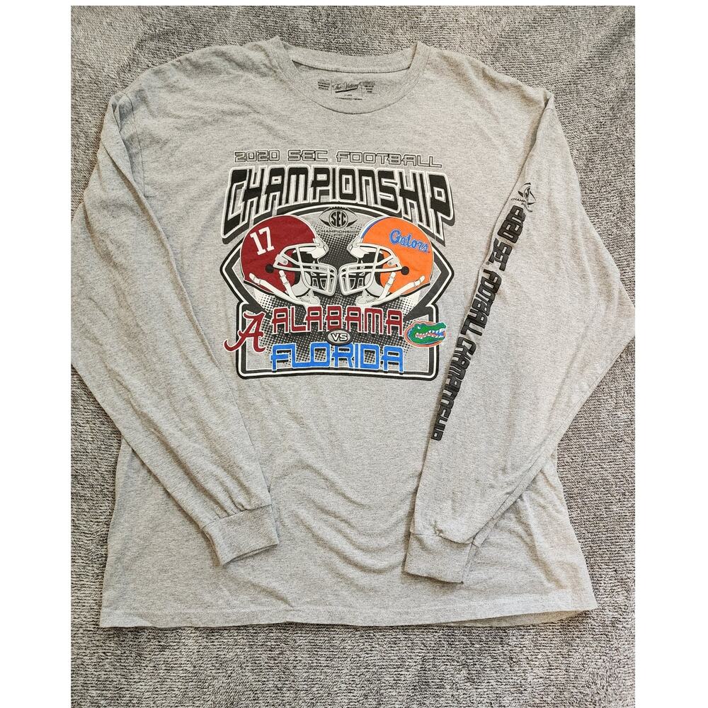 2020 SEC Championship Football Gameday XL Long Sleeve T-Shirt Florida Alabama